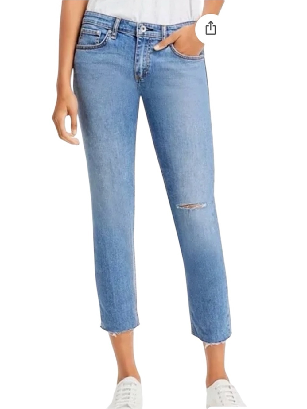 rag & bone Dre Low Rise Slim Boyfriend Jean